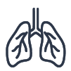 Respiratory-rate icon